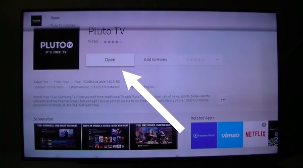 install Pluto TV on Smart TV