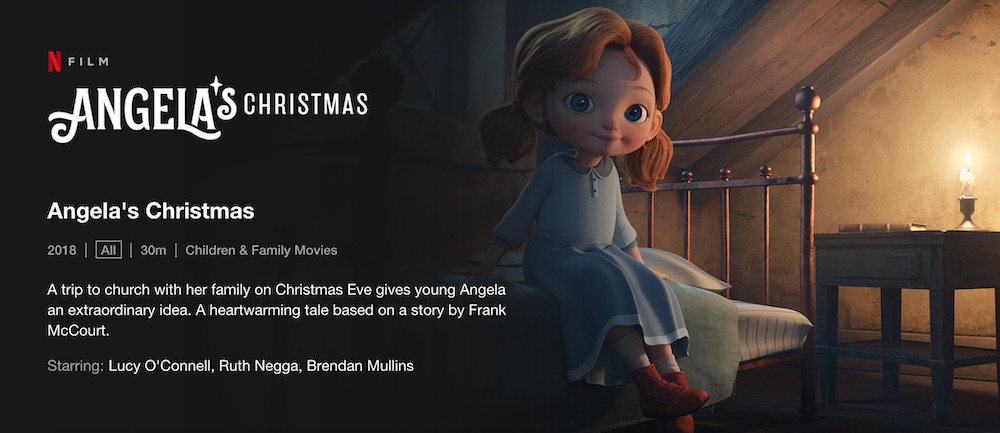 Angela's Christmas movie